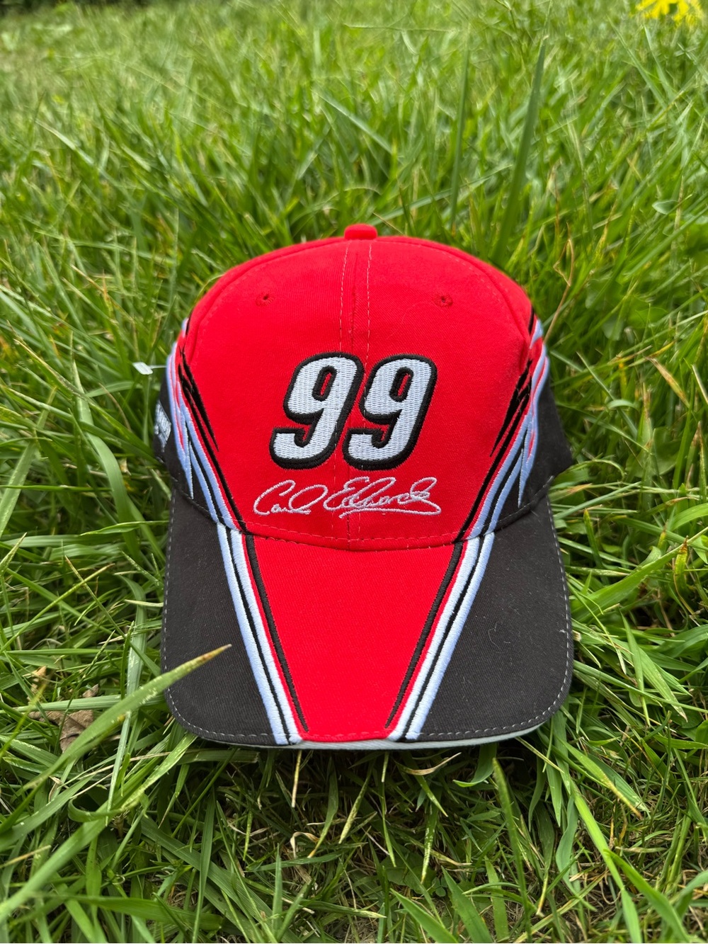 Vintage Carl Edwards Nascar Hat / Velcro / Chase Authentics